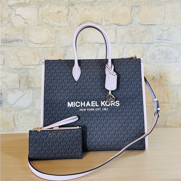 Michael Kors Mirella Large signature tote&wallet - Picture 1 of 13